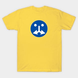 Man with mustache road sign T-Shirt